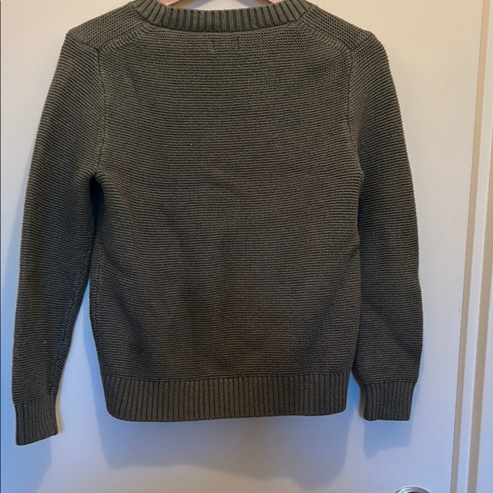 Women’s J Crew Olive Sweater